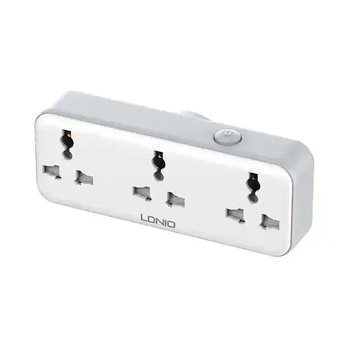 LDNIO SC3317 3 AC Outlets Portable Extension Power Socket
